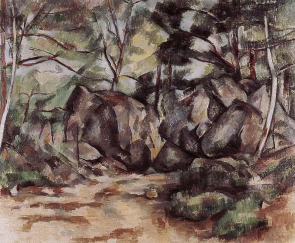Paul Cezanne Le Sous-bois Germany oil painting art
